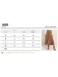 Versatile high-waisted slimming A-line skirt