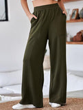 Relaxed style loose high-waisted sweatpants