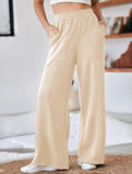 Relaxed style loose high-waisted sweatpants