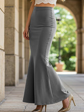FASHION SEXY BAG HIP PLEATED LONG SKIRT