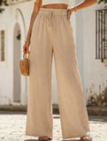 Relaxed style Women's wide-leg pants