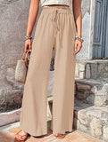 Relaxed style Women's wide-leg pants