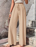 Relaxed style Women's wide-leg pants