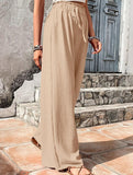 Relaxed style Women's wide-leg pants