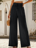 Relaxed style Women's wide-leg pants