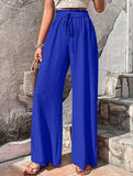 Relaxed style Women's wide-leg pants