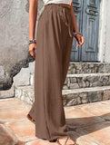 Relaxed style Women's wide-leg pants