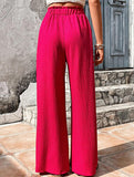 Relaxed style Women's wide-leg pants