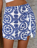 High Waist Fringe Skort_CWBSP00723