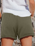 High Waist Tie Wide Leg Shorts_CWBSP00725