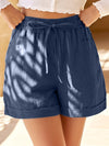 High Waist Tie Wide Leg Shorts_CWBSP00725