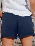 High Waist Tie Wide Leg Shorts_CWBSP00725
