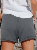 High Waist Tie Wide Leg Shorts_CWBSP00725