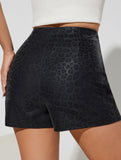 Sexy front-slit bodycon skirt pants for women