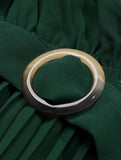 High-end plain color dress