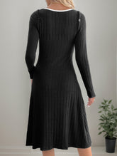 Color-block dress and camisole set