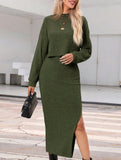 Fashion vest skirt + loose T-shirt set