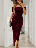 Strapless bodycon maxi dress