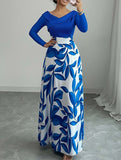 Vintage Loose Fit Printed Maxi Dress_CWDMD02067