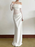 French-style elegant slim-fit dress for women_CWDMD02150