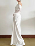 French-style elegant slim-fit dress for women_CWDMD02150