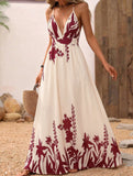 Floral Print Backless Cami Maxi Dress_CWDMD02683