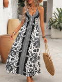 Boho Cami Vacation Maxi Dress_CWDMD02741