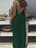Backless Cami Lounge Maxi Dress_CWDMD02897