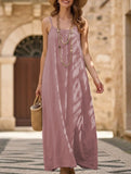 Backless Cami Lounge Maxi Dress_CWDMD02897
