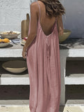 Backless Cami Lounge Maxi Dress_CWDMD02897