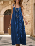 Backless Cami Lounge Maxi Dress_CWDMD02897