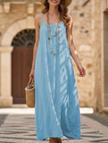 Backless Cami Lounge Maxi Dress_CWDMD02897