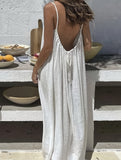 Backless Cami Lounge Maxi Dress_CWDMD02897