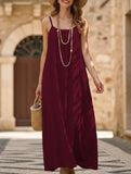 Backless Cami Lounge Maxi Dress_CWDMD02897