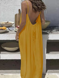 Backless Cami Lounge Maxi Dress_CWDMD02897