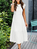 Flutter Sleeve Tiered Mini Dress_CWDMD02934