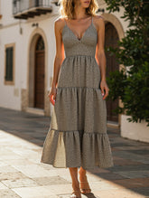 HANGING STRAP PRINTED DRESS_CWDMD1509