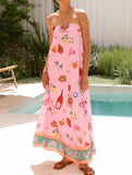 Women's Ethos Linen Blend Dress – Casual Holiday Beach Style