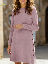 Loose casual round neck short dress