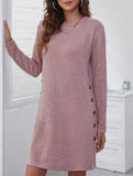 Loose casual round neck short dress