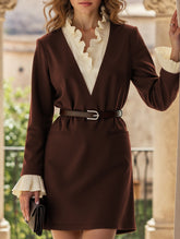 Casual Retro Suit Dress