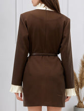 Casual Retro Suit Dress