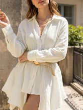 Relaxed and cozy cardigan dress for women_CWDSD11435