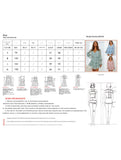 Lace-trimmed, belted, fitted chiffon dress for women