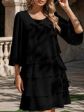 Loose Tiered Cake Dress