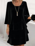 Loose Tiered Cake Dress