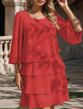 Loose Tiered Cake Dress