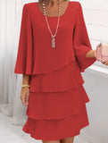 Loose Tiered Cake Dress