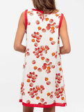 Print Sleeveless Mini Dress