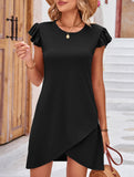 Flutter Sleeve Bodycon Dress_CWDSD11962
